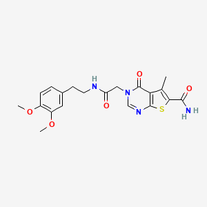 molecular formula C20H22N4O5S B5506714 MFCD07189530 