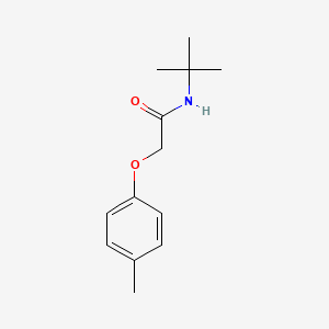 molecular formula C13H19NO2 B5506722 N-tert-butyl-2-(4-methylphenoxy)acetamide 