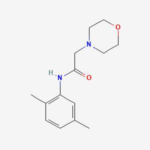 molecular formula C14H20N2O2 B5507130 N-(2,5-dimethylphenyl)-2-(morpholin-4-yl)acetamide 