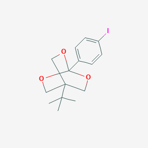4-tert-Butyl-1-(4-iodophenyl)-2,6,7-trioxabicyclo(2.2.2)octane
