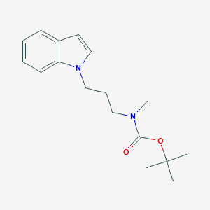 Tert-butyl 3-(1H-indol-1-YL)propylmethylcarbamate