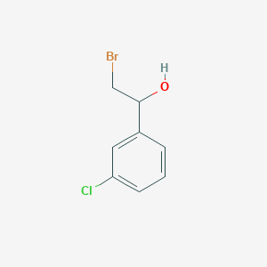 molecular formula C8H8BrClO B055086 2-Bromo-1-(3-chlorophenyl)ethanol CAS No. 117538-45-1
