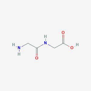 molecular formula C4H8N2O3 B550881 Glycylglycine CAS No. 556-50-3