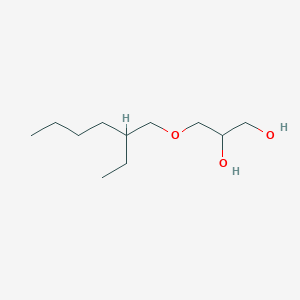 molecular formula C11H24O3 B550904 Ethylhexylglycerin CAS No. 70445-33-9