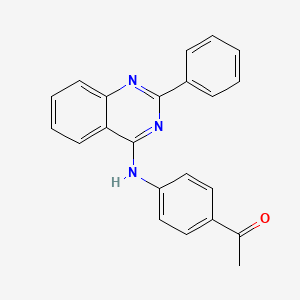 molecular formula C22H17N3O B5509423 MFCD03785864 