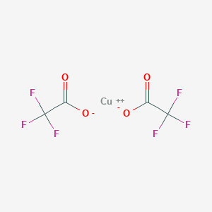 molecular formula C4CuF6O4 B055106 Copper (II) Trifluoroacetate CAS No. 123333-88-0
