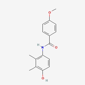 molecular formula C16H17NO3 B5510888 MFCD00720655 