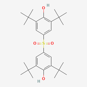 molecular formula C28H42O4S B5511206 4,4'-sulfonylbis(2,6-di-tert-butylphenol) 