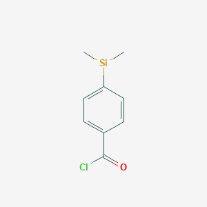 [4-(Chlorocarbonyl)phenyl](dimethyl)silyl