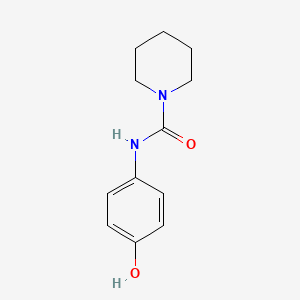 molecular formula C12H16N2O2 B5515397 N-(4-hydroxyphenyl)piperidine-1-carboxamide 