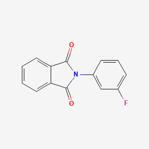 molecular formula C14H8FNO2 B5515839 2-(3-Fluorophenyl)isoindoline-1,3-dione 