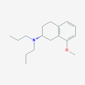 molecular formula C17H27NO B055172 (R)-8-Methoxy-N,N-dipropyl-1,2,3,4-tetrahydronaphthalen-2-amine CAS No. 119432-88-1