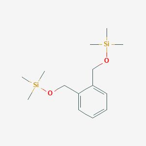 Trimethyl-[[2-(trimethylsilyloxymethyl)phenyl]methoxy]silane