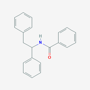 molecular formula C21H19NO B5517831 N-(1,2-Diphenyl-ethyl)-benzamide 