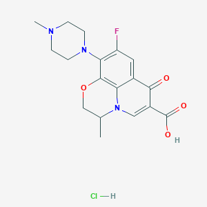 molecular formula C18H21ClFN3O4 B055190 Ofloxacin Hydrochloride CAS No. 118120-51-7
