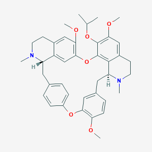 molecular formula C40H46N2O6 B055194 7-O-Isopropyl fangchinoline CAS No. 125247-70-3
