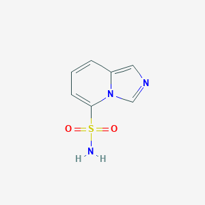 molecular formula C7H7N3O2S B055215 Imidazo[1,5-a]pyridine-5-sulfonamide CAS No. 112583-30-9