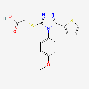 molecular formula C15H13N3O3S2 B5521682 MFCD03621261 