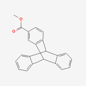 molecular formula C22H16O2 B5523007 Methyl pentacyclo[6.6.6.02,7.09,14.015,20]icosa-2(7),3,5,9,11,13,15,17,19-nonaene-4-carboxylate 