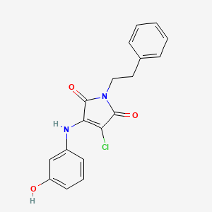 molecular formula C18H15ClN2O3 B5523399 MFCD03110004 