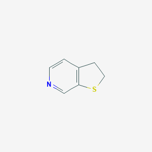 molecular formula C7H7NS B055239 2,3-Dihydrothieno[2,3-c]pyridine CAS No. 117103-46-5
