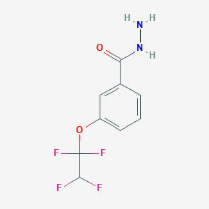 3-(1,1,2,2-Tetrafluoroethoxy)benzohydrazide