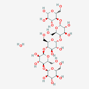 molecular formula C30H54O27 B055260 Maltopentaose hydrate CAS No. 123333-77-7