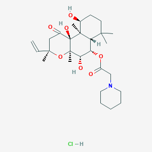molecular formula C27H44ClNO7 B055276 8,13-epoxy-6 CAS No. 114376-11-3
