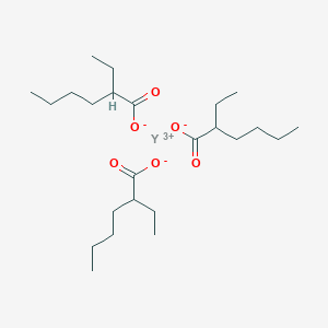molecular formula C24H45O6Y B055277 钇(III) 2-乙基己酸盐 CAS No. 114012-65-6
