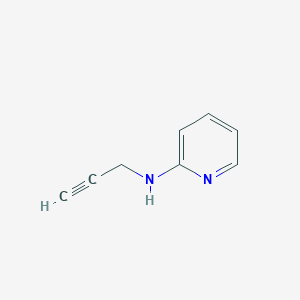 molecular formula C8H8N2 B055286 N-prop-2-ynylpyridin-2-amine CAS No. 117459-95-7
