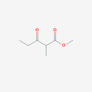 molecular formula C7H12O3 B055294 Methyl 2-methyl-3-oxopentanoate CAS No. 17422-12-7
