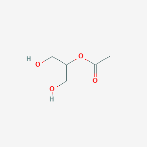 molecular formula C5H10O4 B055303 Glyceryl 2-acetate CAS No. 100-78-7