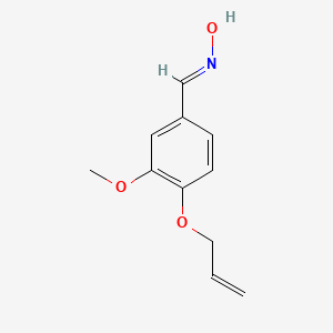 molecular formula C11H13NO3 B5531067 (NE)-N-[(3-methoxy-4-prop-2-enoxyphenyl)methylidene]hydroxylamine 