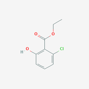 molecular formula C9H9ClO3 B055314 Ethyl 2-chloro-6-hydroxybenzoate CAS No. 112270-06-1