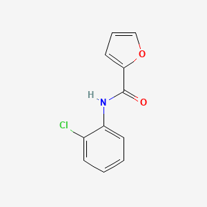 molecular formula C11H8ClNO2 B5531554 N-(2-chlorophenyl)furan-2-carboxamide CAS No. 58050-52-5