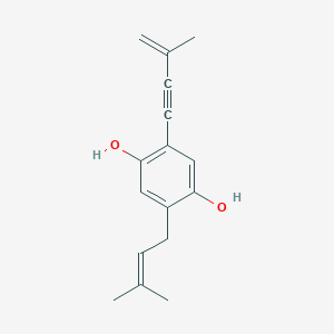 molecular formula C16H18O2 B055326 Culpin CAS No. 125213-21-0