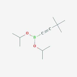 (2-tert-Butyl-1-ethynyl)diisopropoxyborane