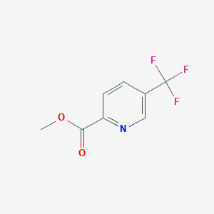 molecular formula C8H6F3NO2 B055342 5-(三氟甲基)吡啶-2-甲酸甲酯 CAS No. 124236-37-9