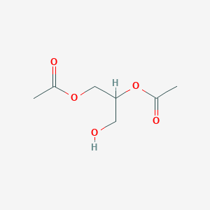 molecular formula C7H12O5 B055344 1,2,3-Propanetriol, diacetate CAS No. 102-62-5
