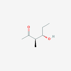 molecular formula C7H14O2 B055345 (3R,4S)-3-Methyl-4-hydroxy-2-hexanone CAS No. 112294-91-4