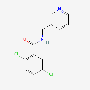 molecular formula C13H10Cl2N2O B5534942 2,5-dichloro-N-(pyridin-3-ylmethyl)benzamide 