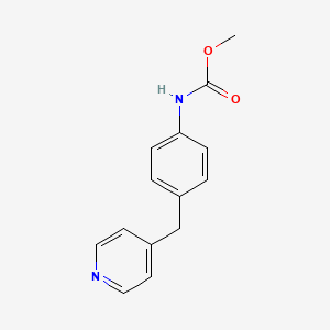 molecular formula C14H14N2O2 B5535516 Methyl [4-(pyridin-4-ylmethyl)phenyl]carbamate CAS No. 329921-01-9