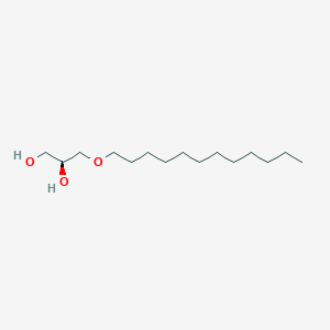 molecular formula C15H32O3 B055359 (S)-1-dodecyl-glycerol CAS No. 99651-65-7
