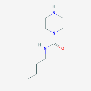 molecular formula C9H19N3O B055365 N-Butylpiperazine-1-carboxamide CAS No. 118133-25-8