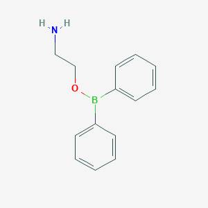 molecular formula C14H16BNO B055388 2-Aminoethyl diphenylborinate CAS No. 524-95-8
