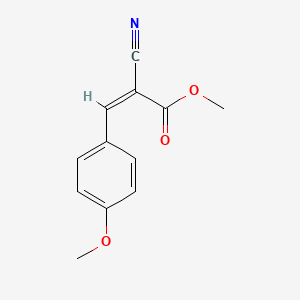 molecular formula C12H11NO3 B5539491 methyl 2-cyano-3-(4-methoxyphenyl)prop-2-enoate 