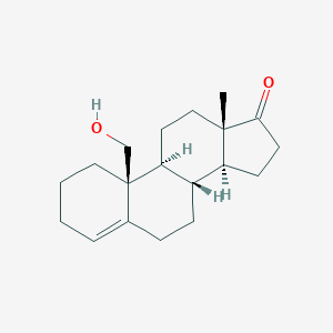 molecular formula C19H28O2 B055395 19-Hydroxy-4-androsten-17-one CAS No. 121739-39-7