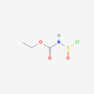 molecular formula C3H6ClNO3S B055397 Ethyl N-chlorosulfinylcarbamate CAS No. 115810-24-7