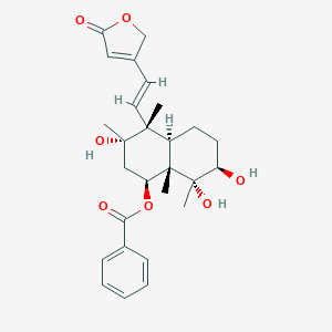 molecular formula C27H34O7 B055400 Scuterivulactone D CAS No. 112609-09-3