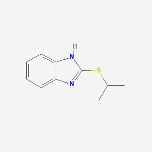 molecular formula C10H12N2S B055416 2-(异丙硫基)-1H-苯并咪唑 CAS No. 124530-70-7